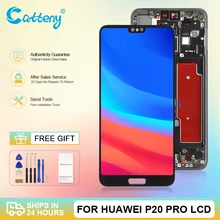 

Wholesale CLT-L09 L29 L04 AL01 Lcd For Huawei P20 Pro Display Touch Panel Screen Digitizer Assembly With Frame Free Shipping