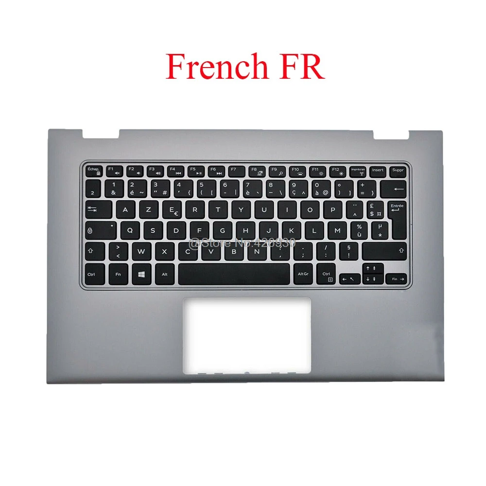 Ноутбук Palmrest IT FR CA PO клавиатура для DELL Inspiron 7347 7348 0V5CHP V5CHP 0V1R95 V1R95 056NJK 0170M0 170M0