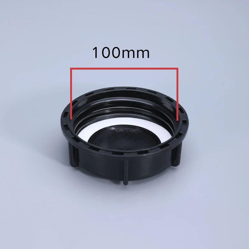 100MM Coarse Thread IBC Tank Valve Cover With Leakproof Ring High Quality Plastic Dust Cover for IBC Water Tank Valve 