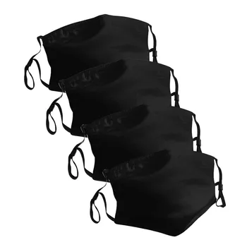 

4PC Breathable Mouth Mask Unisex Face Mask For Disposable Mask Ply Filter Mask mouth Face mask Breathable Earloops Masks