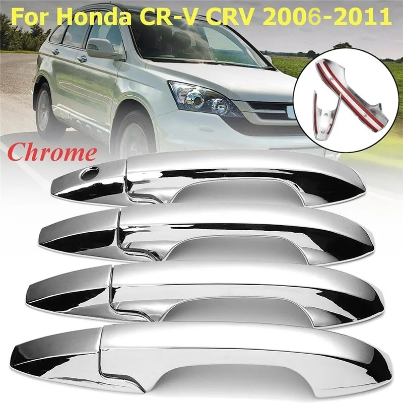 

Car Exteriors Door Handle For HONDA Civic 2006 2007 2008 2009 2010 2011 Chrome 4 Door Handle Covers w/oPSK