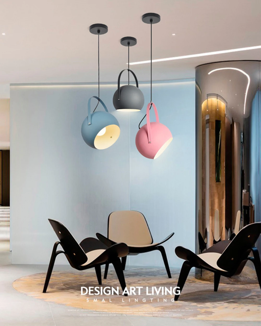 Современный красочный светодиодный подвесной светильник для ресторана, гостиной, столовой, подвесной светильник E27, электрический провод, подвесные светильники для домашнего декора