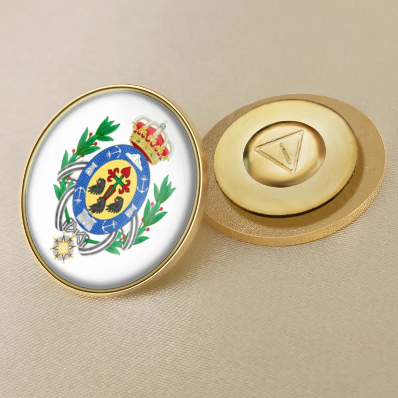 Flag Lapel Pin Badge Tenerife Spain 