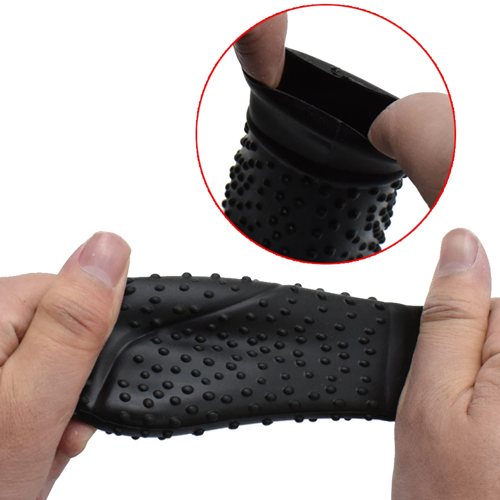 2 шт. автомобильные овальные силиконовые противоскользящие Чехлы для ручек