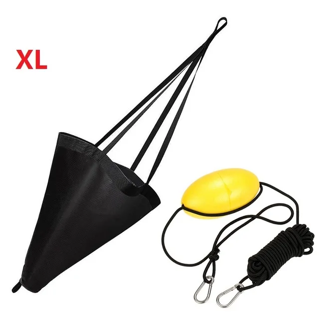 XL Mounchain 1" /32"/4" /53 'Drogue морской якорь поплавок для морского Каяка дрейф 15-30ft Троллинг Дрифт носок тормоз рыбацкая лодка яхта - Цвет: XL