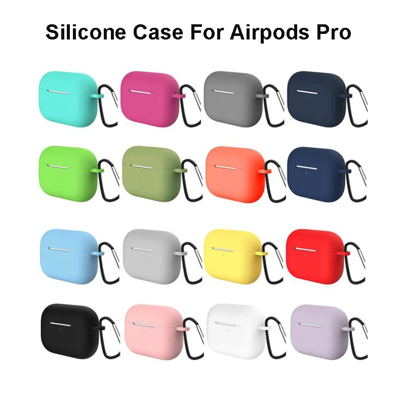 Оптовая продажа 10 шт./лот силиконовый чехол для Airpods Pro apple airpods pro наушников Air Pods 3 |