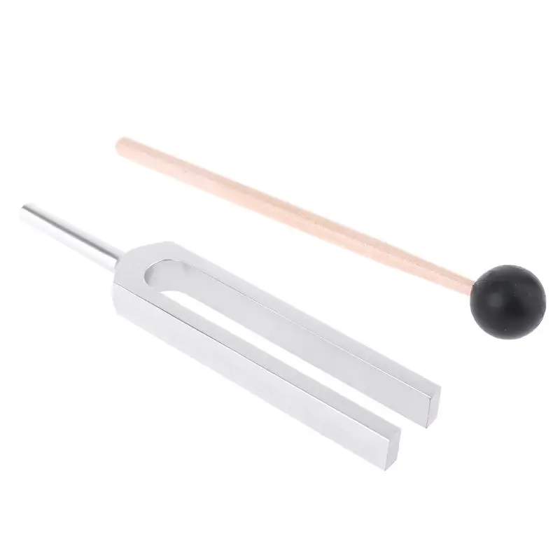 

Aluminum Alloy Tuning Forks 440Hz for physics experiment w Mallet & Wood Bases 6XDD