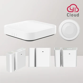 

YI Kami Smart Security Starter Kit with Base Station Wireless Window and Door Entry Sensor PIR Human / Pet Detection Sensor