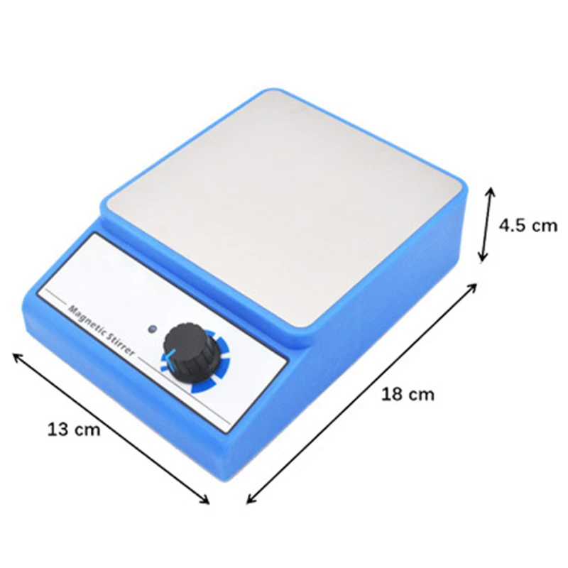 Magnetic Stirrer Magnetic Stirrer Stainless Steel Magnetic Mixer with Stir Bar 3000mL Laboratory Equipment Lab Experiment GK99