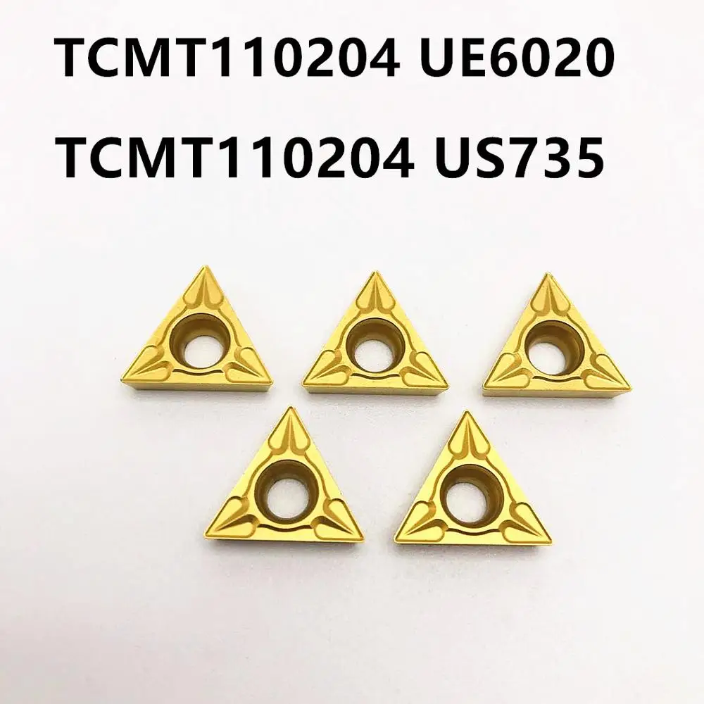 TCMT110204 VP15TF UE6020 US735 Новая высококачественная твердосплавная вставка TCMT станок с