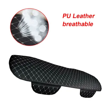 

1x Rear Seat Cushion Car Parts PU Leather Accessories Anti-skid Breathable Spare