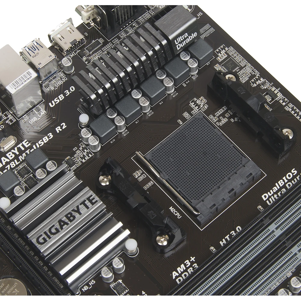 Материнская плата Gigabyte GA78LMTUSB3 R2 SocAM3+ AMD 760G 4xDDR3