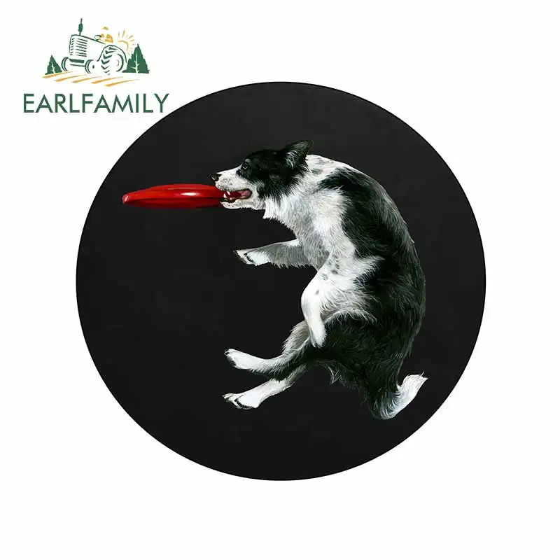 EARLFAMILY 13 см x 12 7 для Border Collie автомобильные наклейки Авто кондиционер тонкая