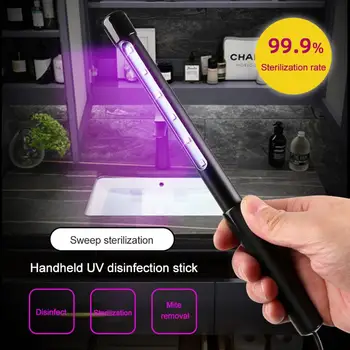 

In-stock Portable Ultraviolet USB Germicidal Lamp Rechargeable Disinfection Light For Masks Toothbrushes Sterilization