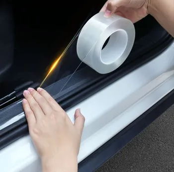 

Car Bumper Sticker Protector Scratch Door Sill Strip for Saturn Astra Aura Ion Outlook Vue for Hummer H1 H2 H3 H3T H5 H6
