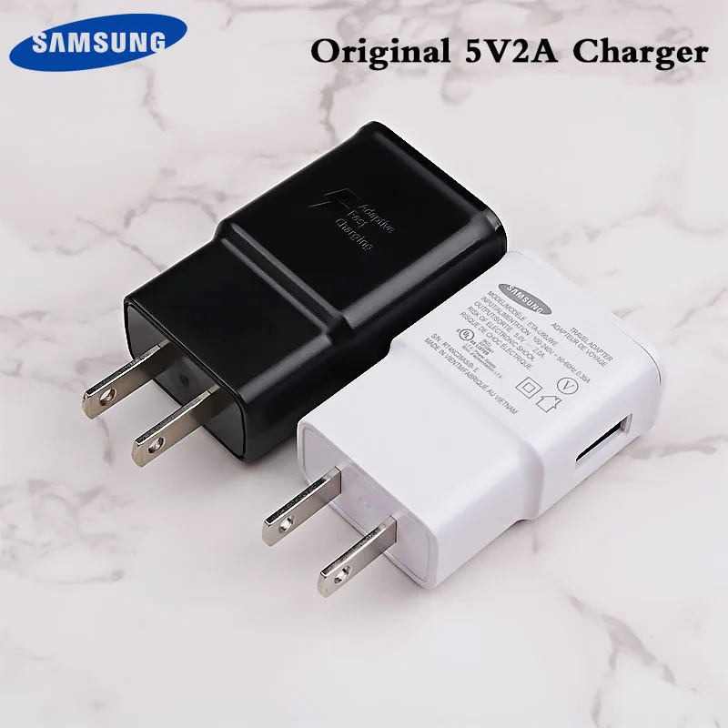 5V2A Charger for Samsung Charger US Plug Adapter Micro USB Cable for Galaxy S6 S7 edge J1 J3 J5 J7 A3 A5 A7 A8 2016 Note 5 4 usb car charge