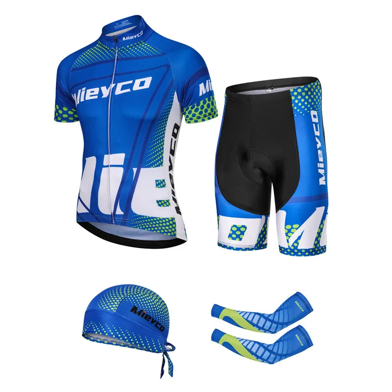 Комплект велосипедной Джерси Лето быстросохнущая велосипедная одежда мужская Ropa Ciclismo MTB Джерси форма горный велосипед одежда - Цвет: 3