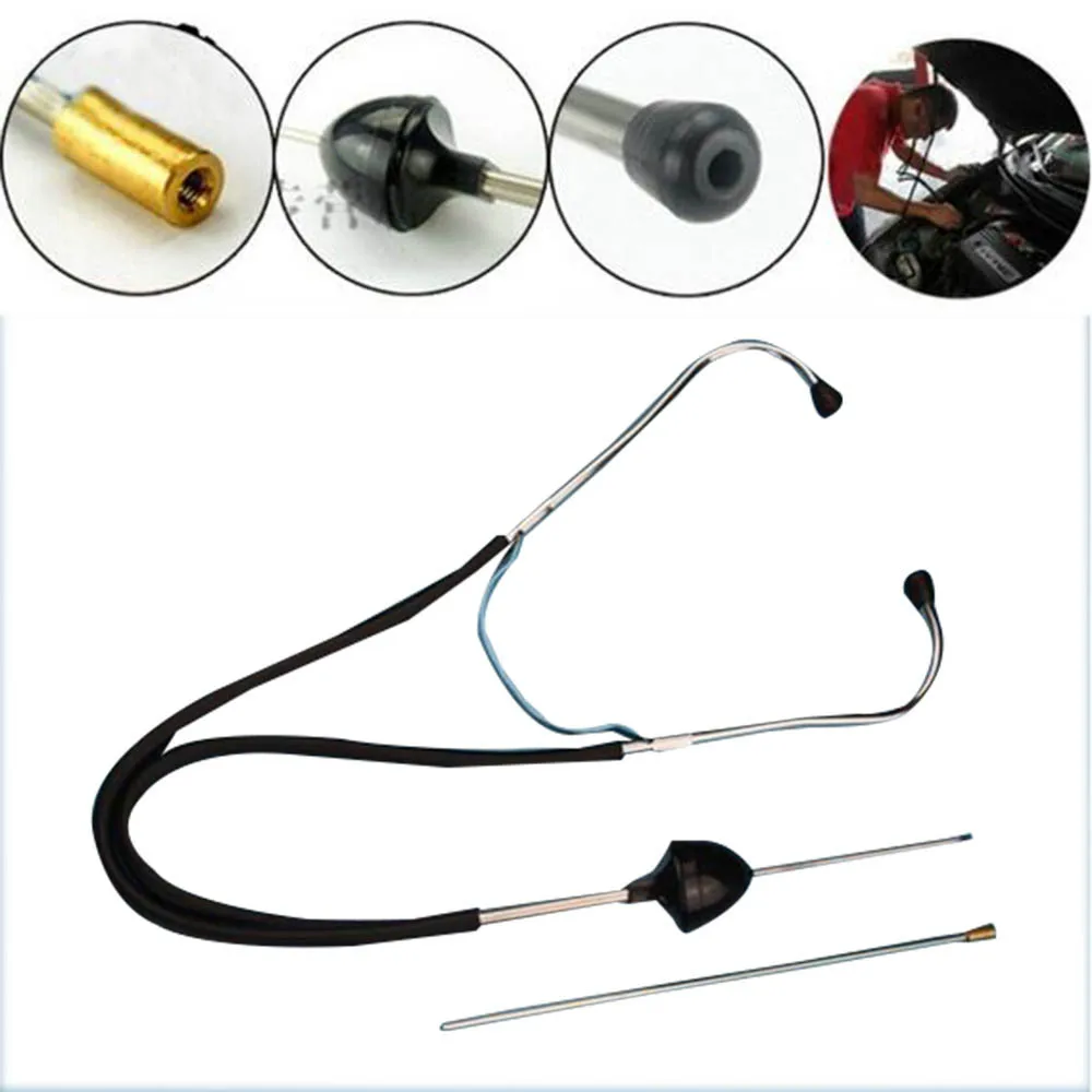Универсальный диагностический слуховой инструмент автомобильный стетоскоп для автомобильных цилиндров чувствительный тестер двигателя автомобиля Ван мотоцикла полезный диагностический