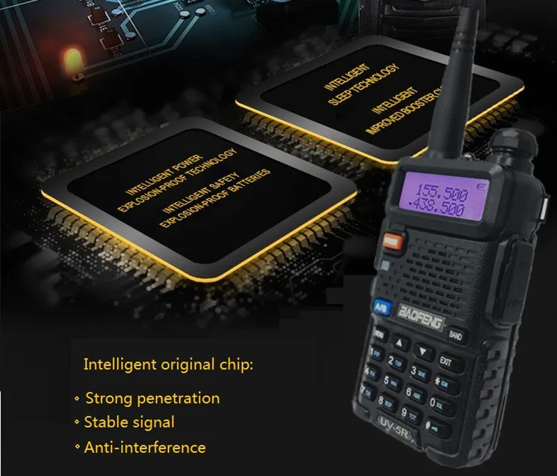 BAOFENG UV-5R 8 Вт рация VHF UHF Любительская Ham CB радиостанция HF трансивер PMR446 охотничий радиоприемник Amador сканер VOX UV 5R