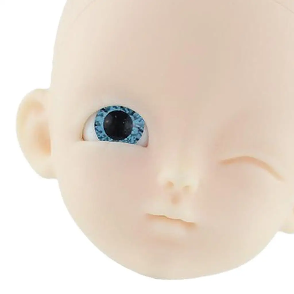 1/6 BJD Ball Jointed Wink Girl Doll Body/Head Parts DIY Makeup Accessory