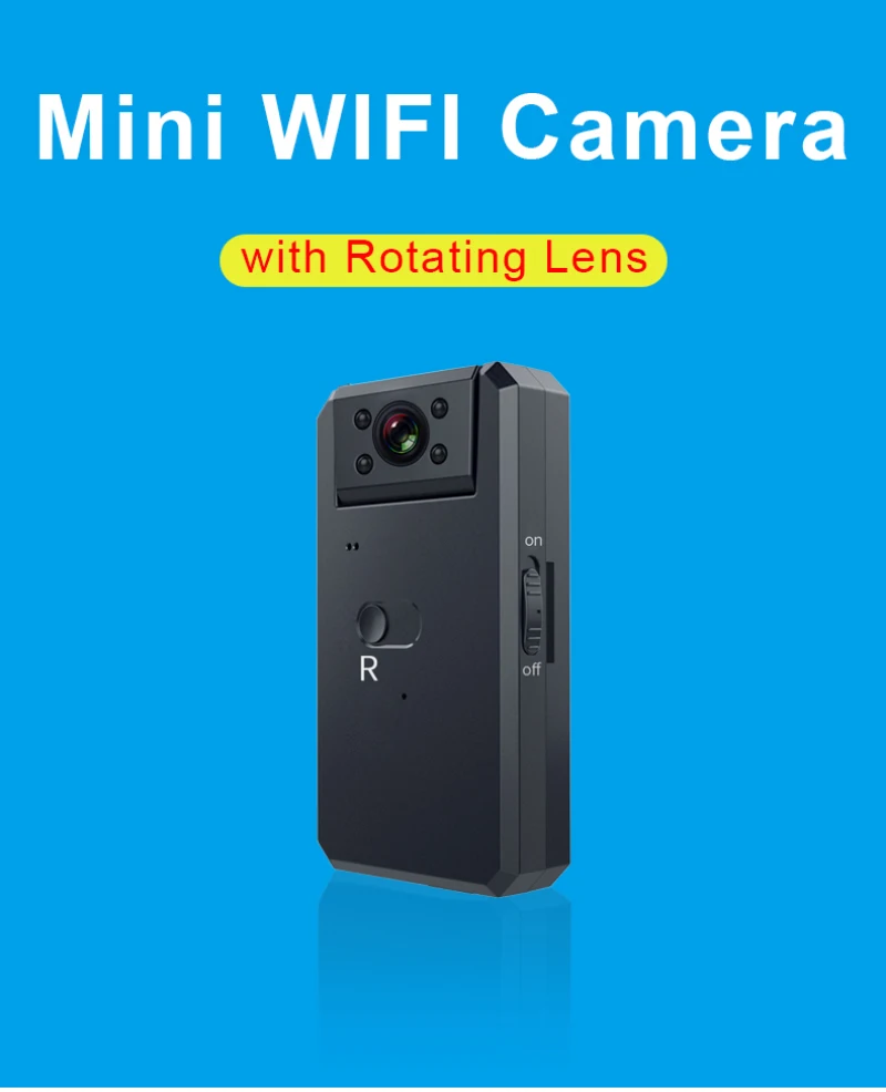 Новая беспроводная мини-IP-камера Wi-Fi 1080P Облачное хранилище 4K HD инфракрасное