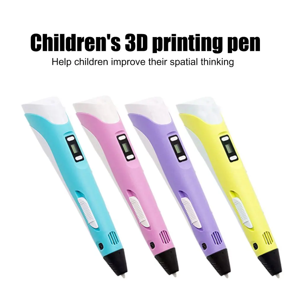 

Oled 3D Printing Pen 3D Drawing Printing Doodler Pen for Kid 3D Doodling Printer Pencil Pen with Ole LESHP