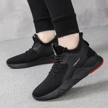 New Style Fly Woven Surface Sports Footwear Korean-style Versitile Fashion MEN'S Thin Shoes Annual Hot Selling