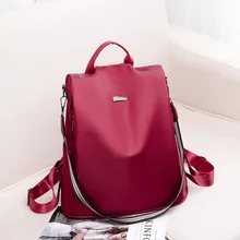 Стиль Оксфорд ткань рюкзак женский корейский стиль Универсальный плечо двойного назначения Рюкзак холщовая дорожная сумка школьная