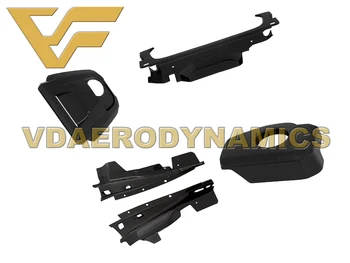 

Suitable For 16-19 Audi R8 V10 Carbon Fiber Engine Room Frame Trim Cover Panel