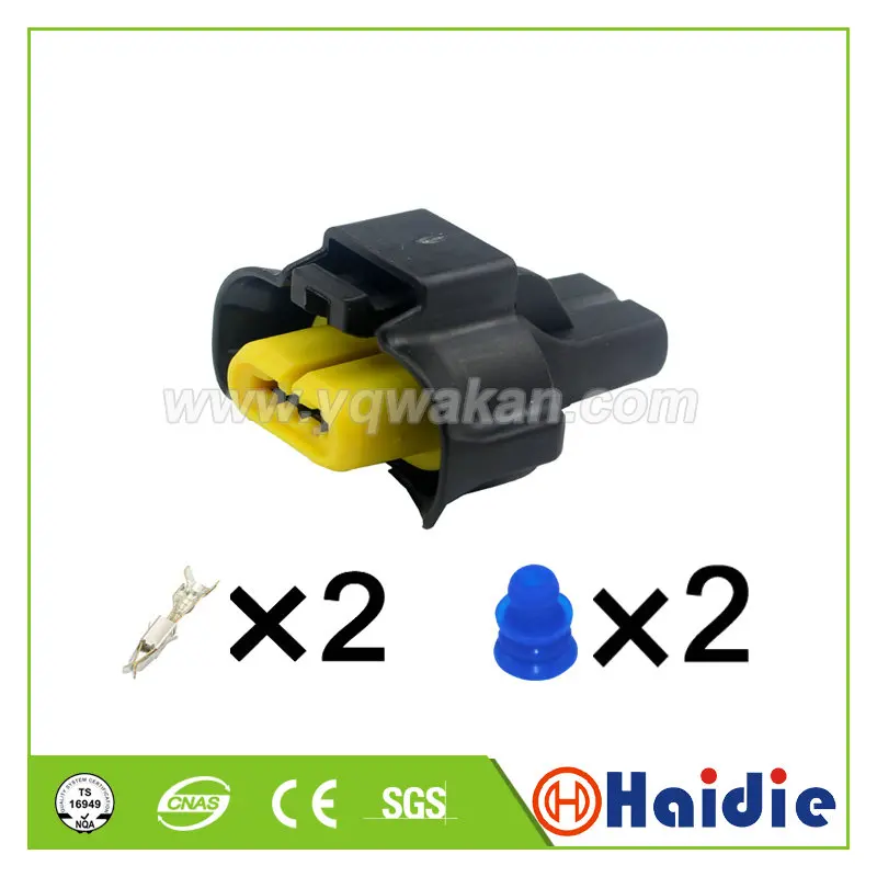 

2sets 2pin fog lamp auto wire electrical female cable connector ST090521-01