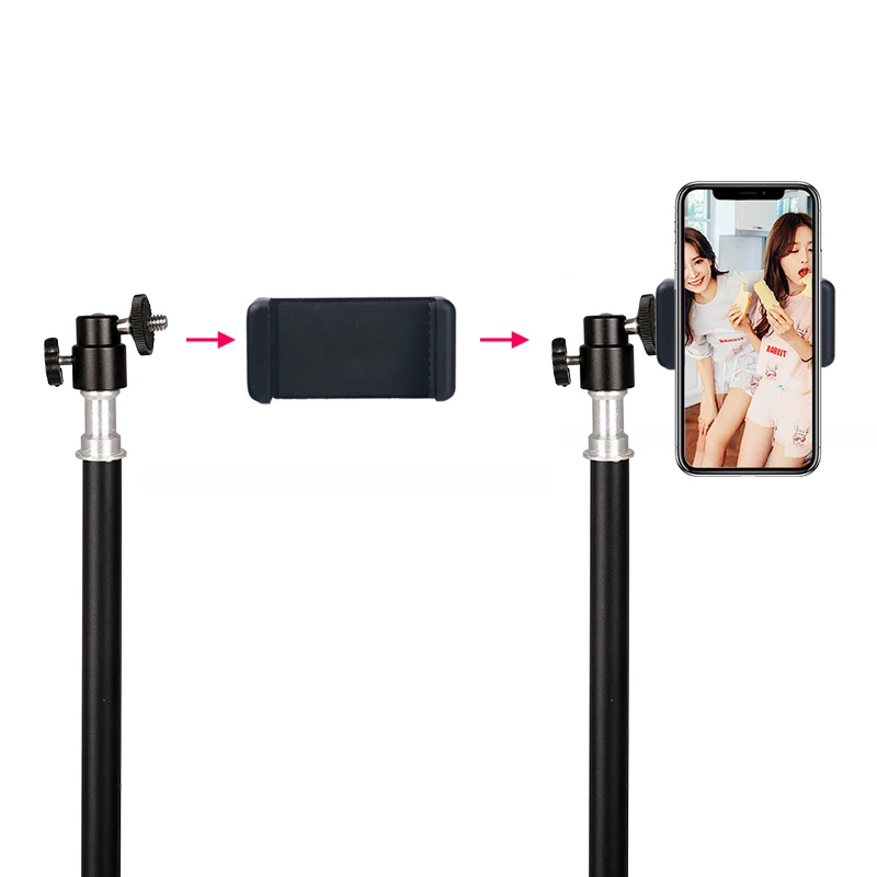  Universal Portable Aluminum tripod stand Mount Digital Camera Tripod for Phone with Bluetooth Remot