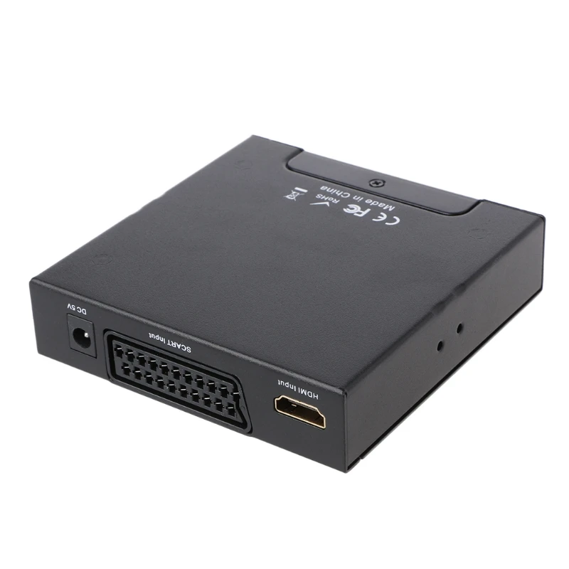 SCART+ HDMI в HDMI HD видео конвертер 720P 1080P 3,5 мм коаксиальный аудио выход M5TD