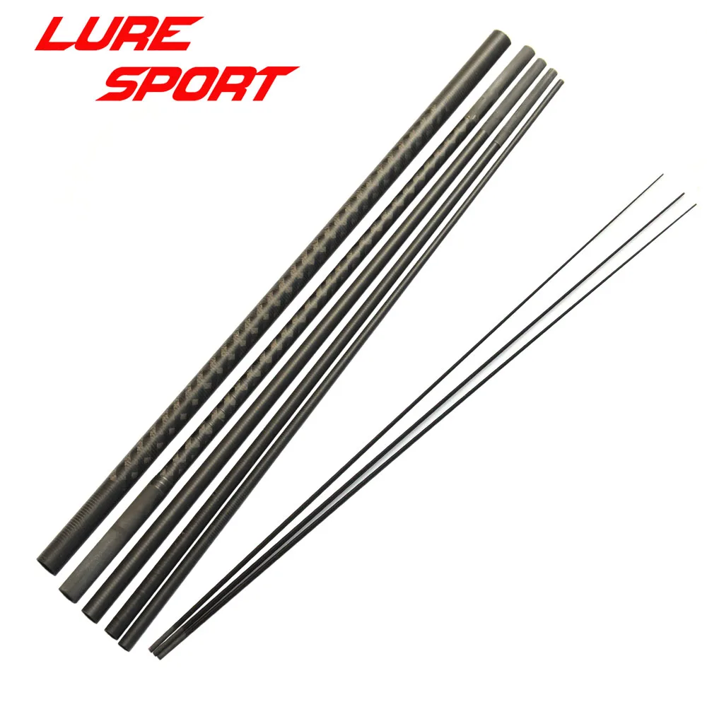 LureSport sections 3pcs carbon solid Tip Travel Fishing Rod