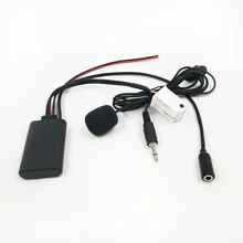 Biurlink bluetooth 5.0 módulo adaptador mp3 handsfree handsfree para volkswagen rcd210 rcd300 rcd310 rns300 rns310 mfd2 12 pinos plug