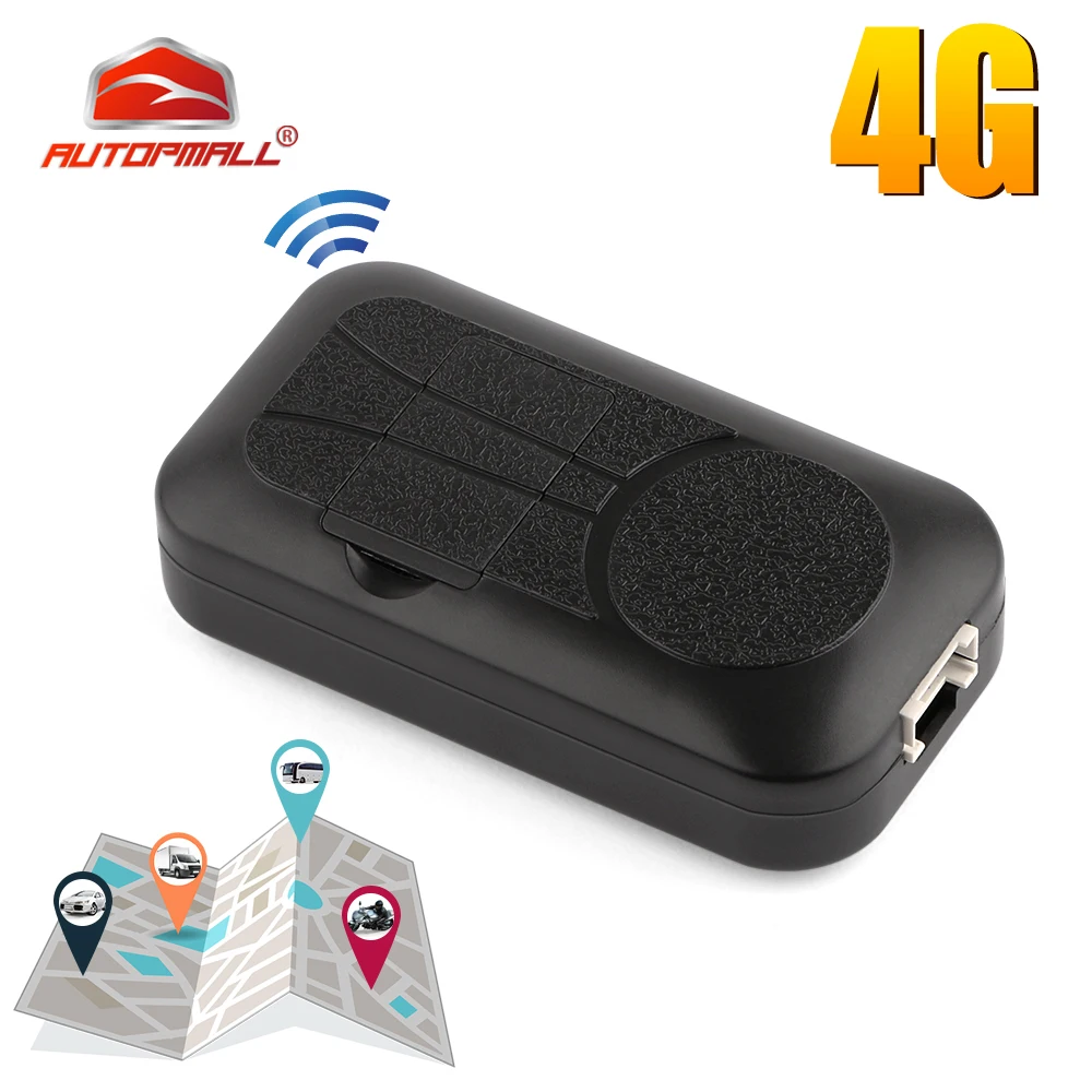 US $65.87 4G GPS Car Tracker GPS Locator Vehicle GPS Tracker Remote Cut Off Oil Voice Monitor Overspeed Alarm Tracking Device Free APP Web