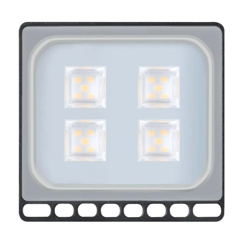 US Shiping 20W 6th LED Generation Flood Light Warm White Outdoor Waterproof IP65 Lighting Warm White 110V-120V Spotlight Light