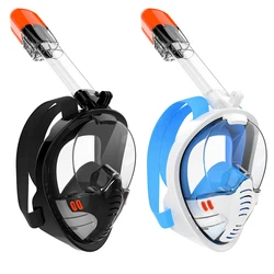 Underwater Scuba Anti Fog Full Face Diving Mask Snorkeling Respiratory Masks Safe Waterproof Swimming Equipment for Adult Youth