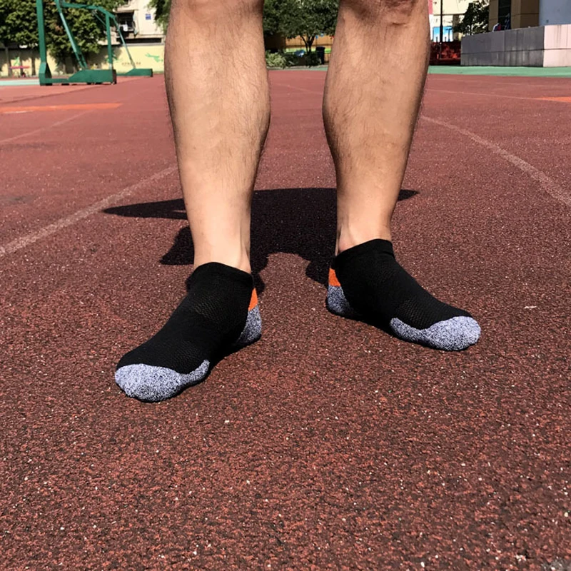 Мужские и женские Компрессионные носки для бега, профессиональные спортивные носки для верховой езды, баскетбольные Носки для бадминтона, походные гоночные велосипедные спортивные носки