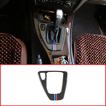 

For BMW E90 E92 3 Series 2005-2012 Interior Trim Carbon Fiber Gear Shift Control Panel Cover Stickers LHD RHD accessories