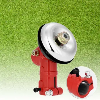 

7 Teeth Red 26mm Diameter Gearbox Fit Lawnmower/brushcutter/strimmer Steel Gear Box Alloy Aluminum Working Rust-resist D5L8