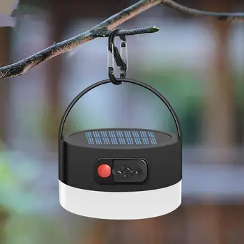 

5V 0.3W 300lm LED Waterproof 4 Modes Dimming Rechargeable Solar Camping Lamp Night Light Emergency Tent Light