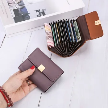 

Factory direct first layer cowhide card holder wallet ID card holder credit card wallet business card holder card rfid wallet