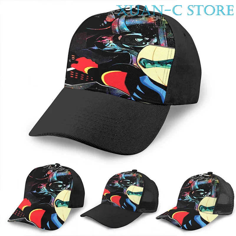 Goldorak Grendizer НЛО робот баскетбольная Кепка для мужчин и женщин мода по всему принту черная шляпа унисекс