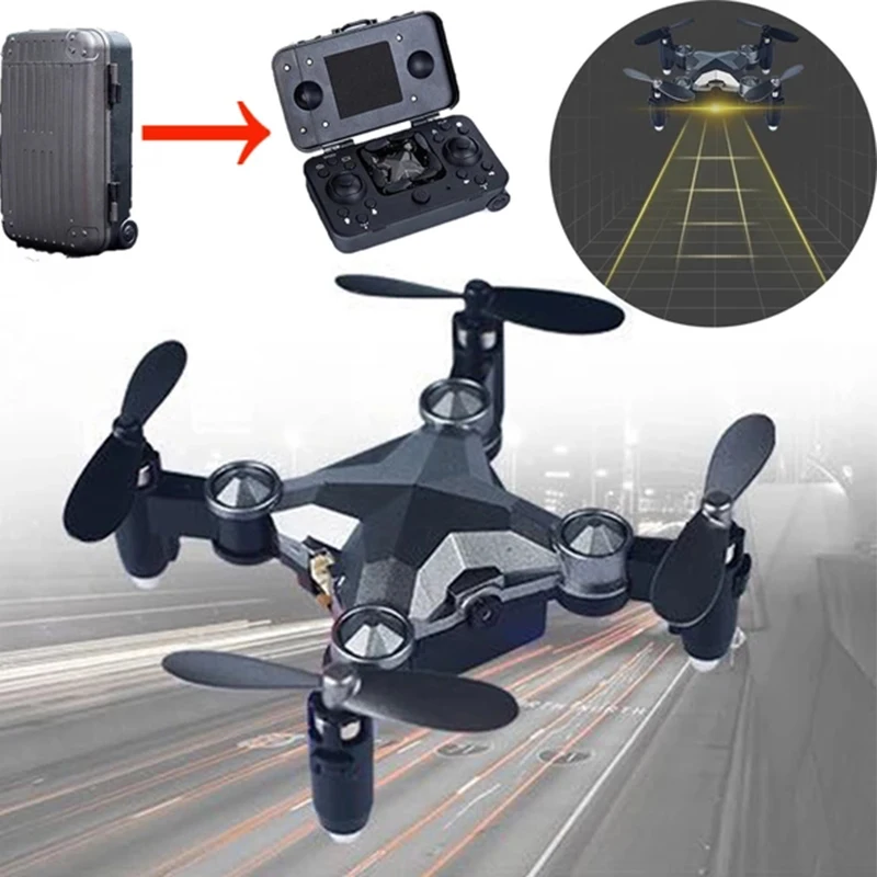 Mini Folding Drone Quadcopter WiFi Real-time transportation Altitude Hold Travelling Case Drone Camera Aerial Video Aircraft
Mini Folding Drone Quadcopter WiFi Real-time transportation Altitude Hold Travelling Case Drone Camera Aerial Video Aircraft
