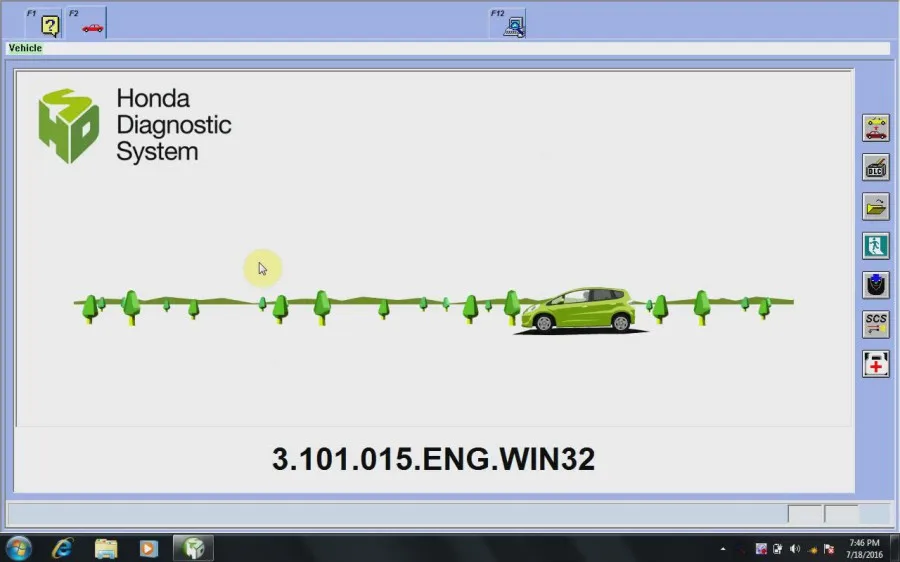 For Honda HDS HIM Diagnostic Tool