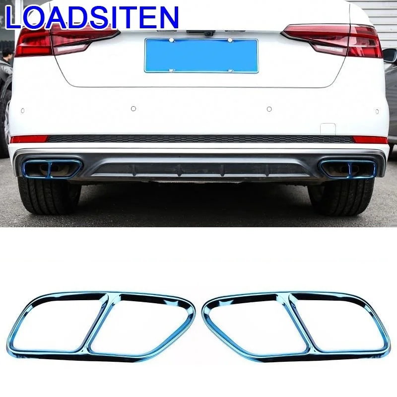 

Automovil Auto Chromium Body Trunk Front Bumper Exterior Protecter Sticker Strip Car Styling Accessory 19 FOR Audi A4L