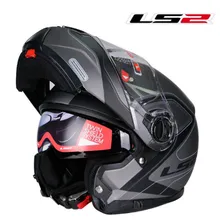 Новое поступление LS2 FF325 модульный мотоциклетный шлем гоночный человек откидной несколько цветов женский шлем с двойным объективом емкость LS2 ECE