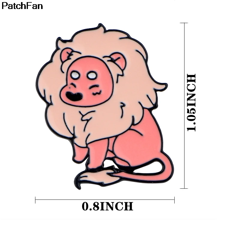 20 шт./лот A2659 Patchfan Steven Universe мультфильм Pin para рубашка пальто Броши Одежда рюкзак аксессуары металлические украшения значки