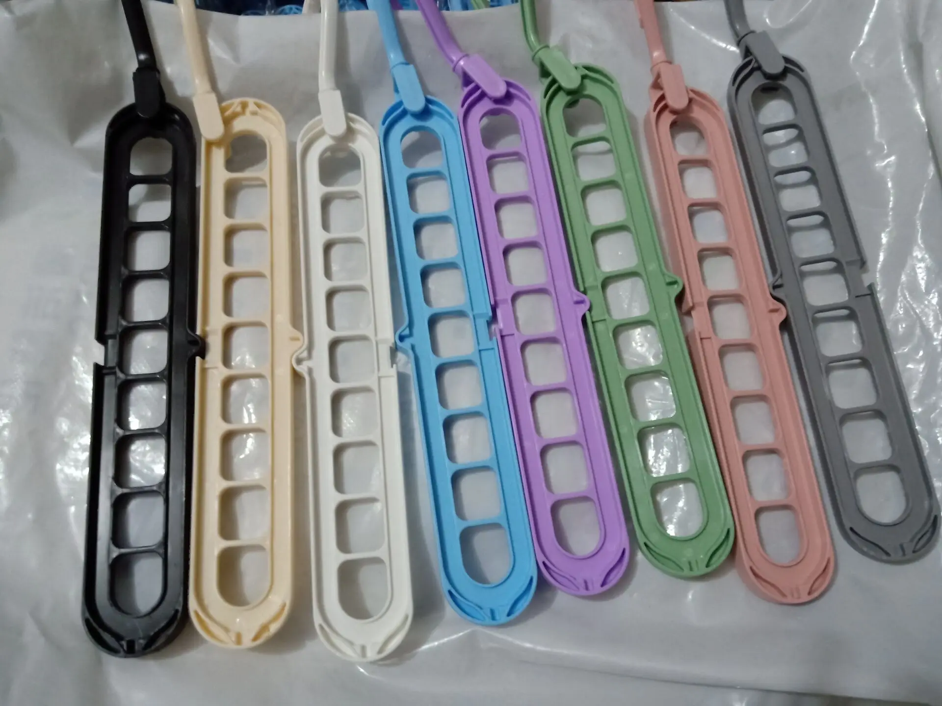 

Multi-function rotating hanger nine hole magic hanger storage finishing ganchos para colgar ropa en closet