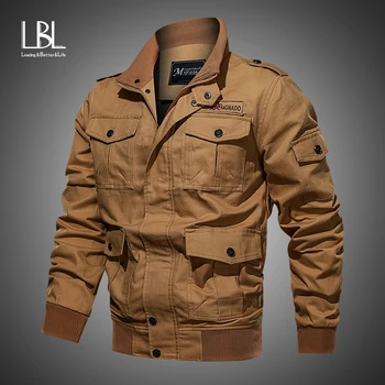 

Winter Jacket Men 2019 New Military Jacket MA-1 Coats US Army Jacket Male Brand Clothing Mens Bomber Jackets 6XL chaqueta hombre